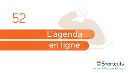 Astuces Shortcuts : l'agenda en ligne